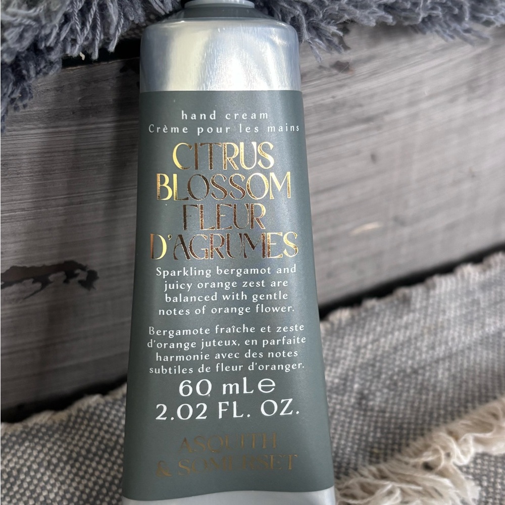 Asquith & Somerset Citrus Blossom Hand Cream - Gray